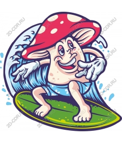 Mushroom-surfer