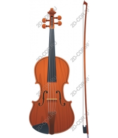  Elegant violin