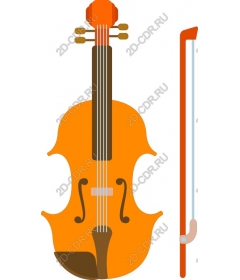  Elegant violin