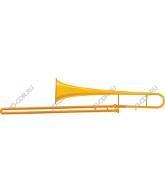 Bright yellow trombone
