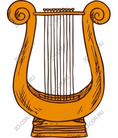  Elegant harp handmade