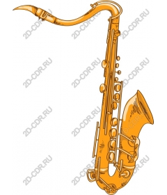  Elegant saxophone