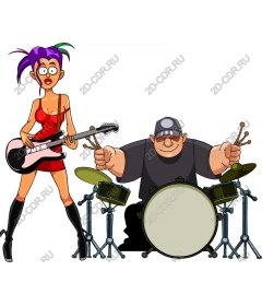 The dynamic musical Duo