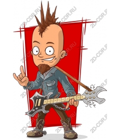  Bright hero punk rock
