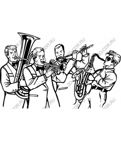  Bright brass band