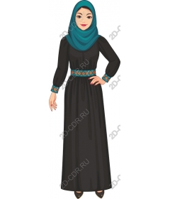  Elegant fashion hijab