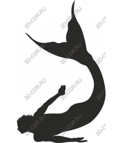 Graceful mermaid