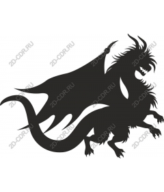 Majestic dragon