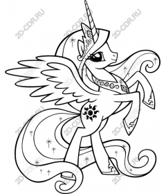  Fancy winged unicorn