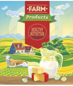  Farm-fresh dairy products