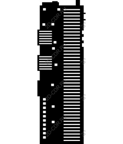  Elegant skyscraper