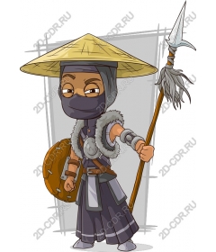  Traditional warrior