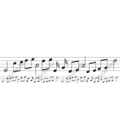  Музыкальные ноты