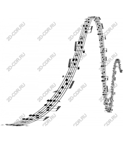  Elegant musical notes
