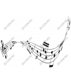 Elegant musical notes
