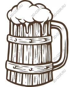  Charming beer mug rustic
