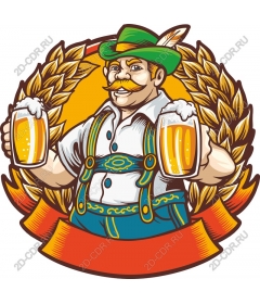  German beer steward