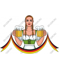  German beer wench
