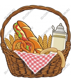  German snack basket