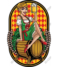 Funny Beer Wench