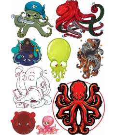 Коллекция Octopus — Веселый и креативный набор