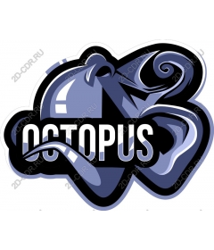Stylized octopus