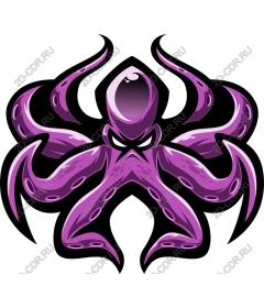 Purple octopus