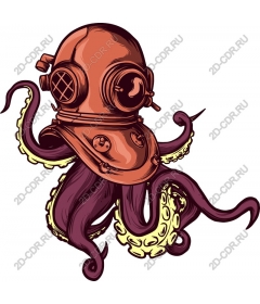 Octopus the diver