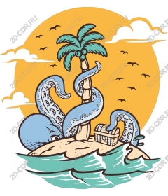  Adventure on the island octopus