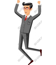  Energetic businessman