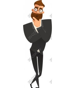 Thoughtful businessman
