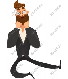 Cheerful businessman
