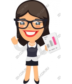  Charming businesswoman