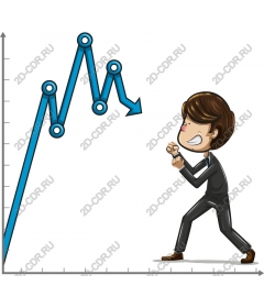  Successful businessman celebrating growth