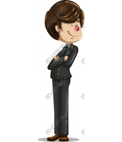  Confident young businessman