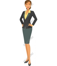  Elegant business lady