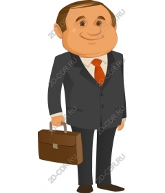 Friendly businessman