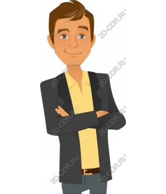  Confident young man