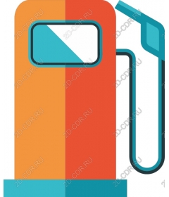  Colored fuel pump