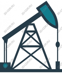 Современная нефтяная вышка