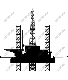 Морская нефтяная буровая установка