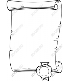 Vintage scroll