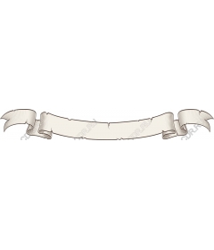 Vintage elegant banner with ribbon