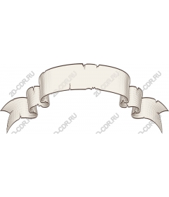  Elegant vintage banner-ribbon
