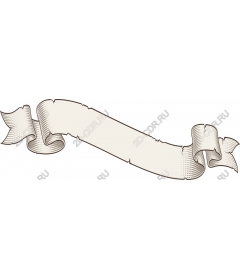 Vintage banner-ribbon
