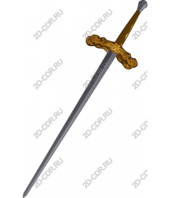  Embellished sword