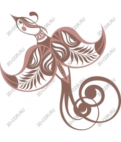  A stylized bird