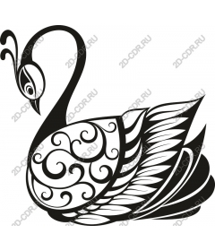  Elegant decorative Swan