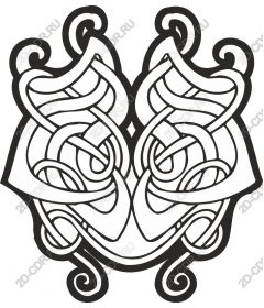  An intricate pattern of nodes