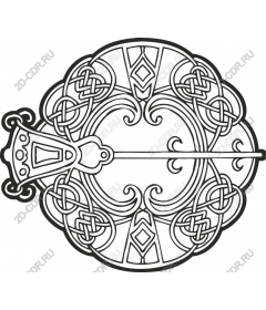 Brooch "Celtic knot"